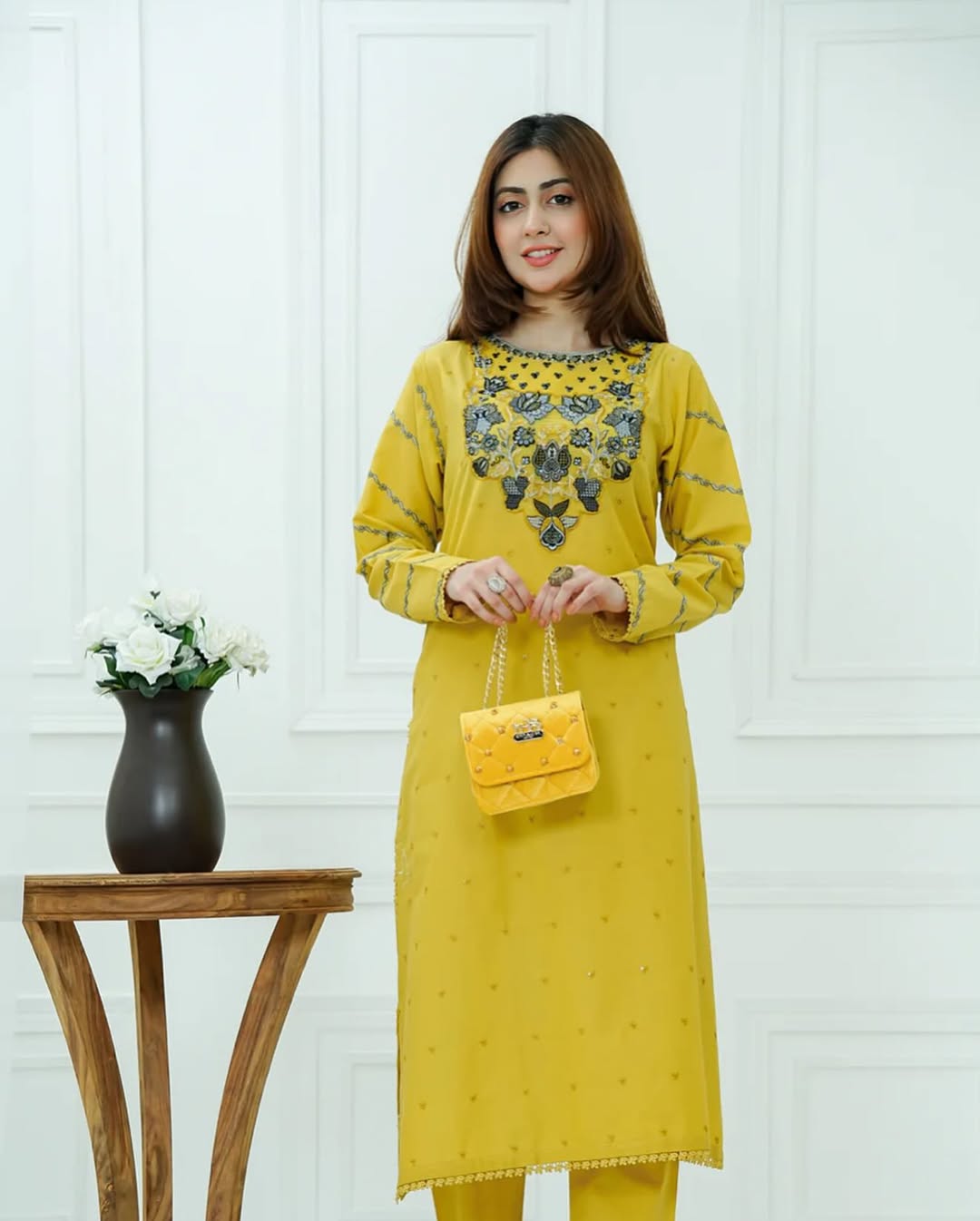 Yellow Kurta Set
