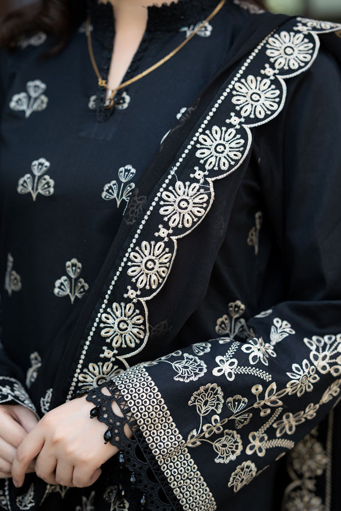 Black Embroidery 3pcs