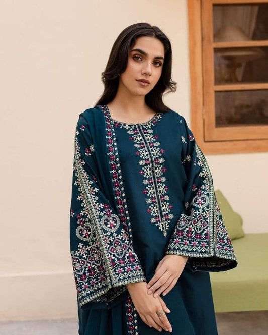 MASHAL EMBROIDERY 3PC