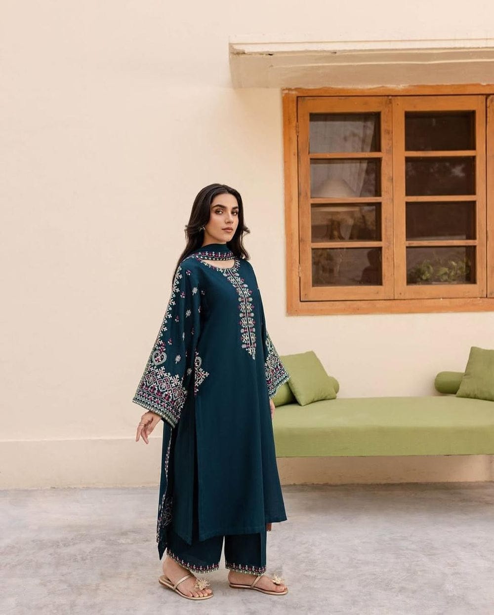 MASHAL EMBROIDERY 3PC
