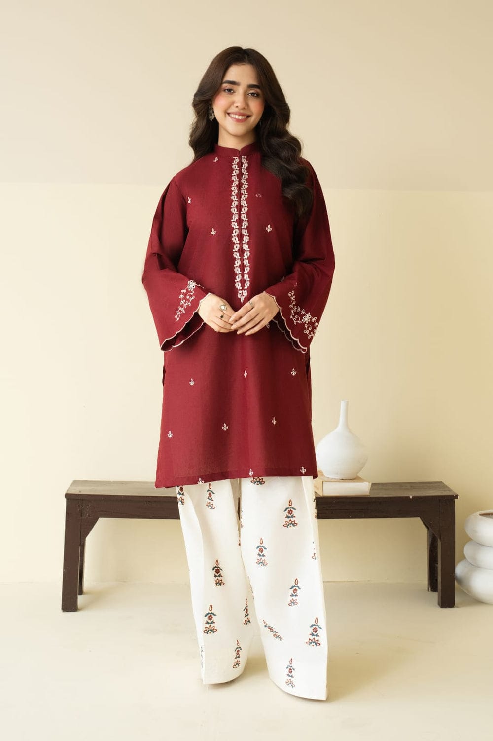 ZARF EMBROIDERY 2PC (FARSHI)