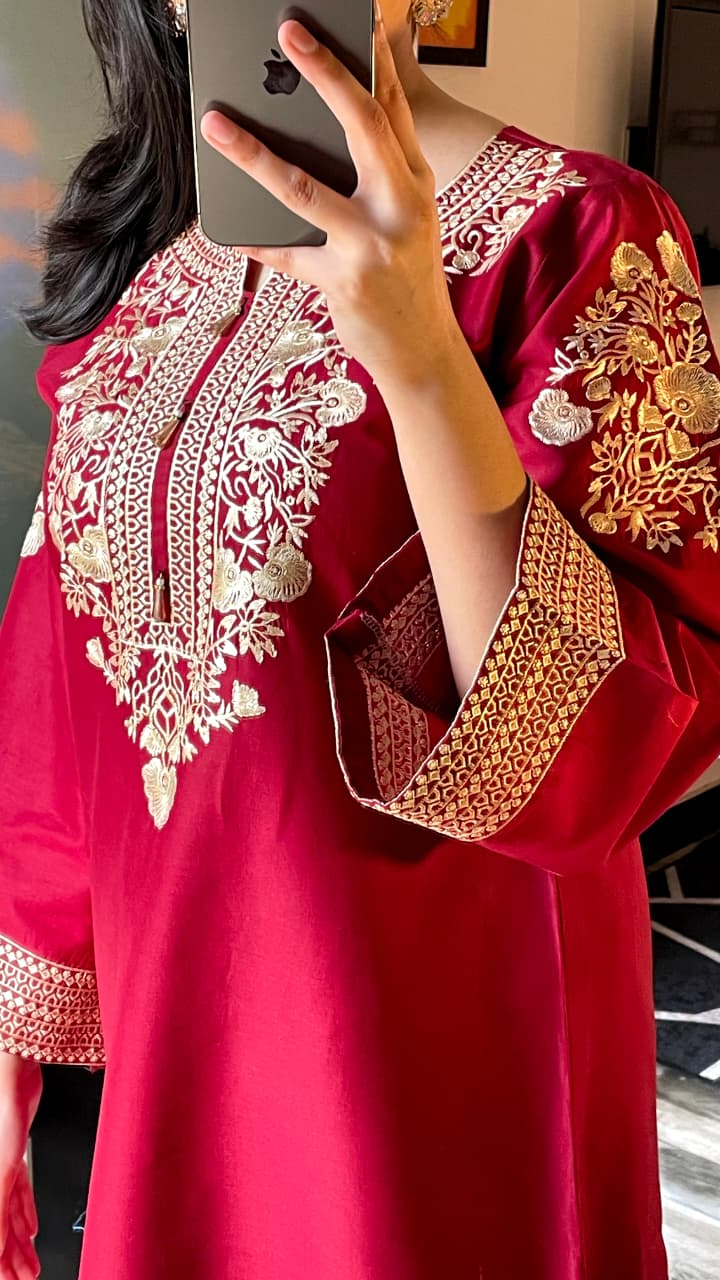 LAIBA EMBROIDERY 2PC