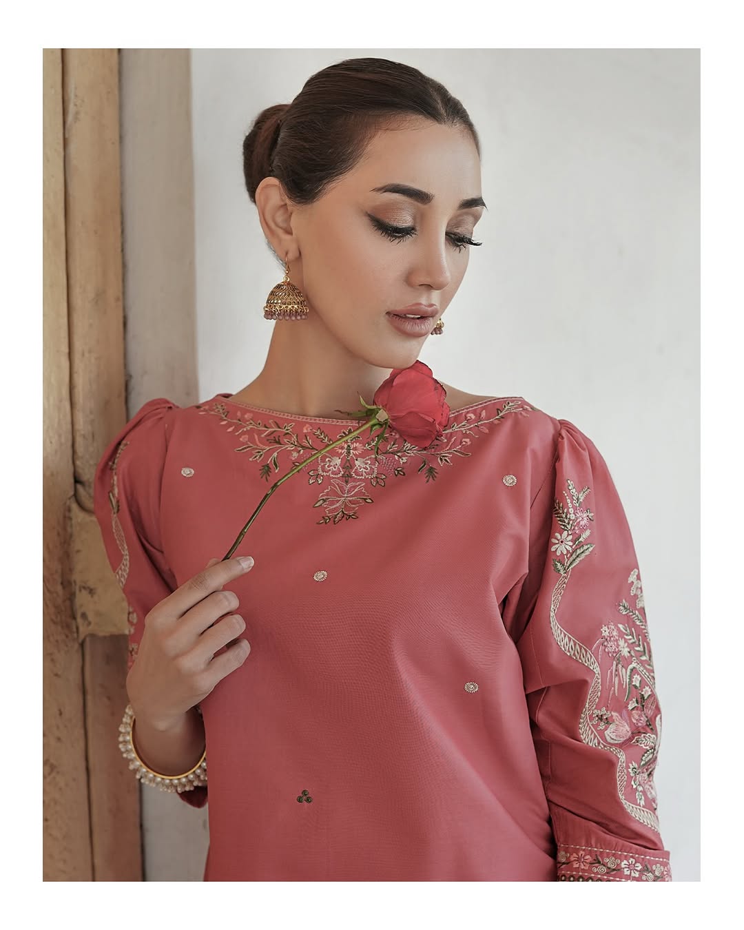 MEHAK EMBROIDERY 2PC (FARSHI)