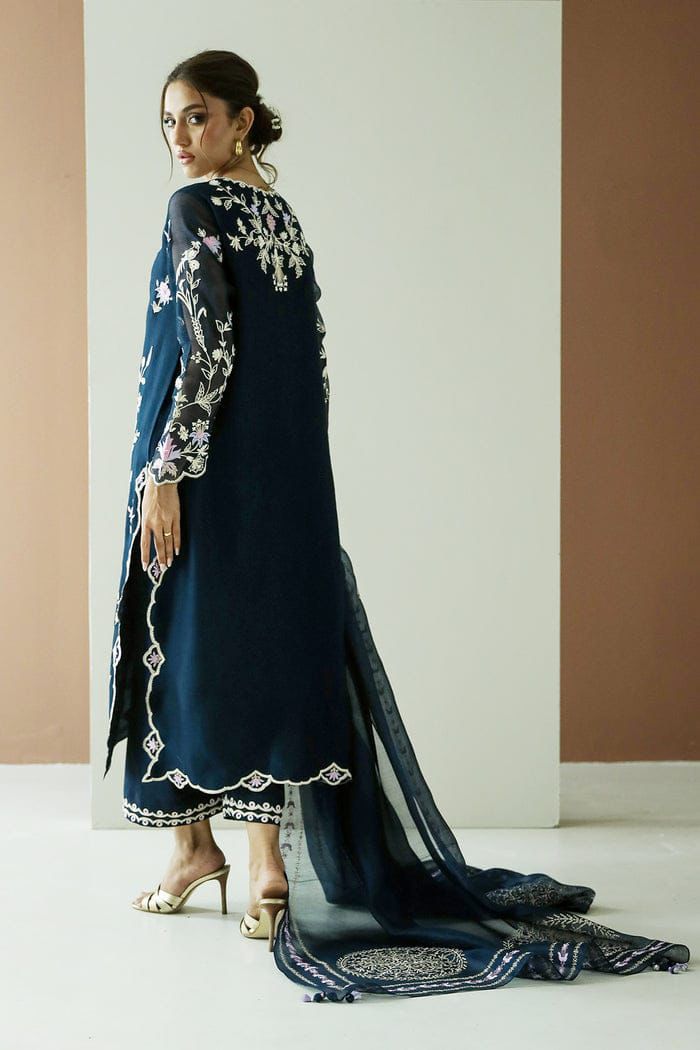 Zainab Fawad (Silma) Wz-321 Pure Organza Embroidered
