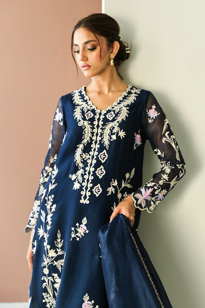 Zainab Fawad (Silma) Wz-321 Pure Organza Embroidered