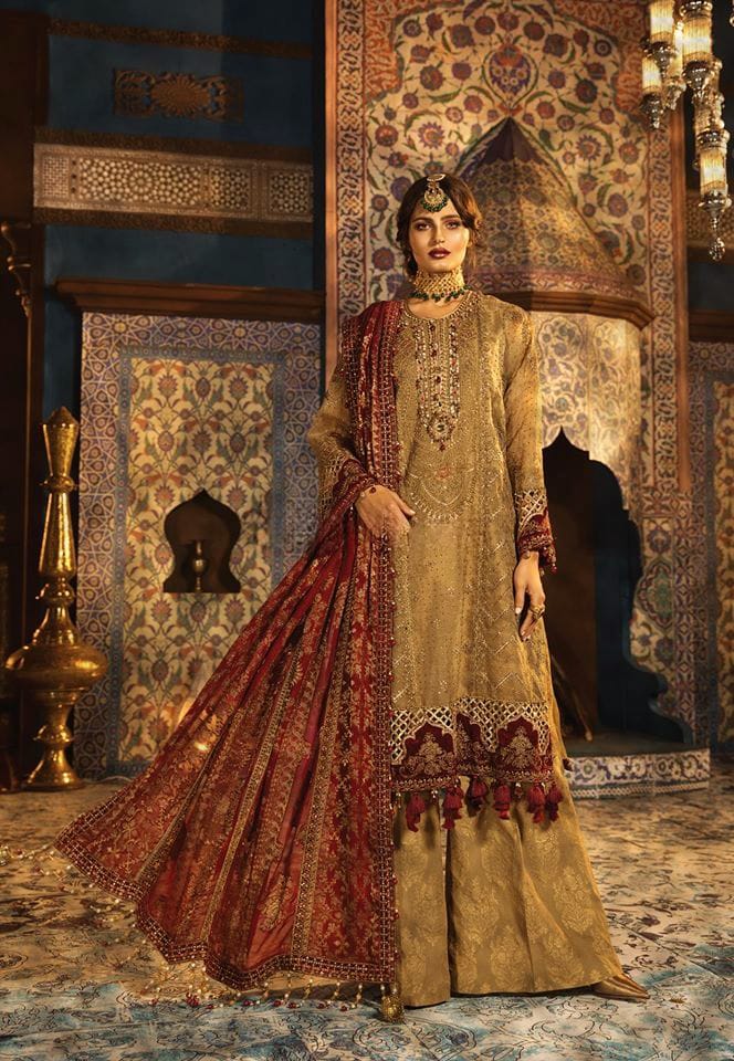 RUHZAAR Net Bridal Suit
