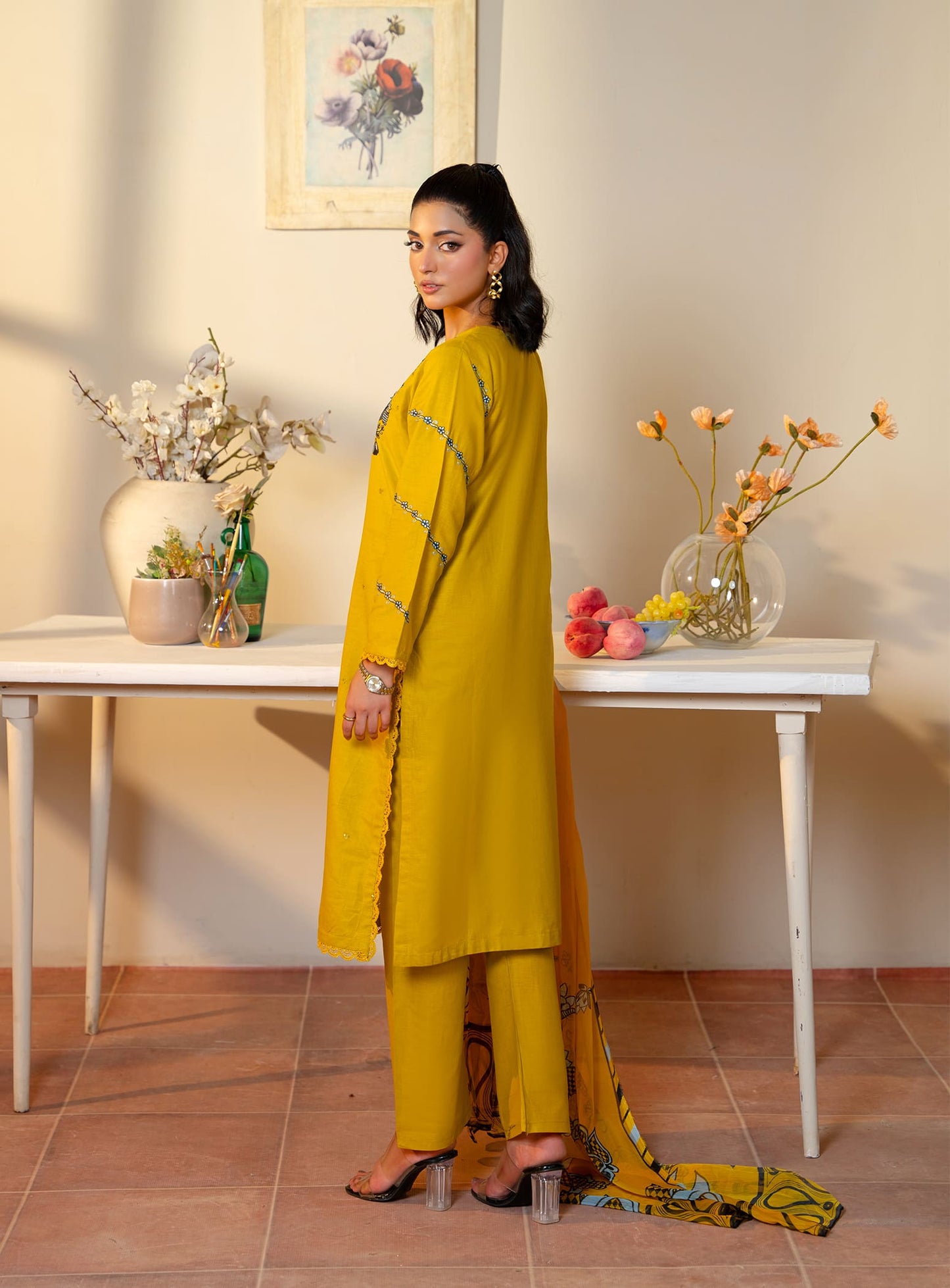 Yellow Kurta Set